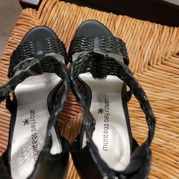 BRAND NEW MONTEGO BAY GLADIATOR STYLE WEDGE SANDAL - Picture 8 of 13